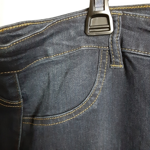 NWT Jeans High Rise Skinny Dark Wash 3X - Picture 2 of 13